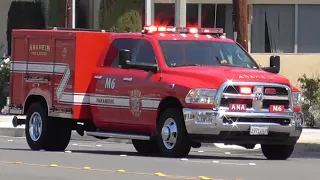 *PRIORITY TONE* Anaheim Fire & Rescue Ambulance 6 & Medic 6 Responding