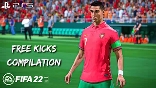 FIFA 22 - Free Kicks Compilation #2 | 4K