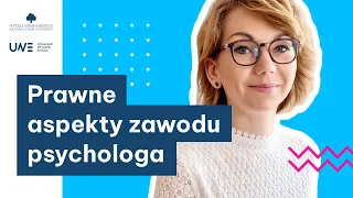 Prawne aspekty zawodu psychologa 🔴🎥