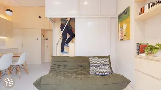 NEVER TOO SMALL - 29m2/318sqf -  Boho Japanese Micro London Apartment