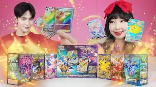I opened the box of the popular Pokemon card pack! Mu hyper rare HR special? Who is the pick! [Yura]