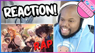 DEMON SLAYER PILLARS CYPHER REACTION | "Hashiras!" | Breeton Boi ft. Shwabadi