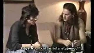 Ron Wood interviews Bono