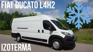 SPRZEDANY Fiat Ducato 35 L4H2 Chłodnia 2019 IZOTERMA Film Video Prezentacja