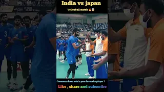 india vs japan Volleyball match #volleyball