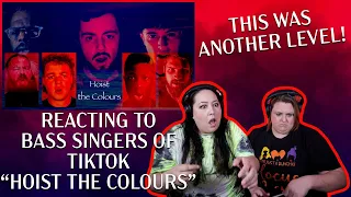 (LOST FOOTAGE) REACTING TO BASS SINGERS OF TIKTOK "HOIST THE COLOURS" (THIS WAS ANOTHER LEVEL!)