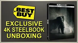 King Kong (2005) Best Buy Exclusive 4K+2D Blu-ray SteelBook Unboxing