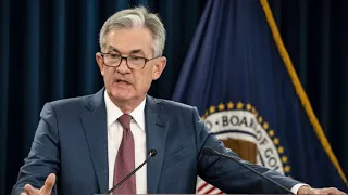 Federal Reserve Chairman Jerome Powell holds news conference after Fed policy decision