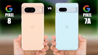 Google Pixel 8 VS Pixel 7a