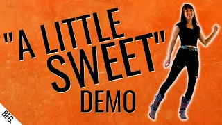 "A LITTLE SWEET" Line Dance Demo - Maroon 5 - Choreographed by Dan Albro
