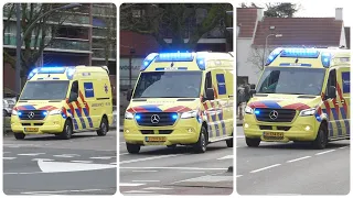 [5-2-2022] Ambulances [2x] 05-114 en 05-111 A1 in Enschede