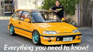 GAANO KAHIRAP BUMUO NG 90's HONDA CIVIC EF???