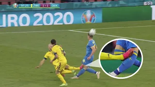 Danielson Red card vs Ukraine 🔴