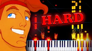 Zero to Hero (from Hercules) - Piano Tutorial