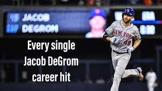 Every Jacob DeGrom career hit