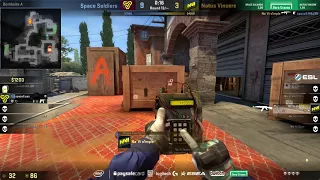 s1mple NaVi Ace @ ESL Pro League Season 7 Europe