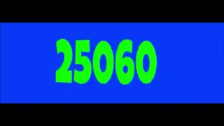 Numbers 0 to 36000