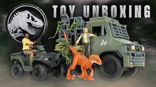 NEW UNBOXING: 2024 Jurassic World Legacy Collection ATV Chase & InGen Truck / collectjurassic.com