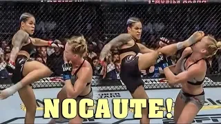 AMANDA NUNES vs HOLLY HOLM - RESULTADO DA LUTA UFC 239 #resenha