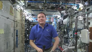 Space Station Crew Member Discusses Life in Space with Denver Media