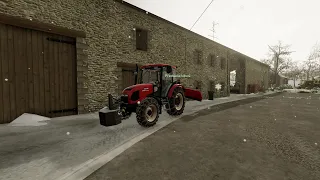 Odklízíme sních  - Farming Simulator 22 / 4 Díl / Mapa The Old Stream Farm