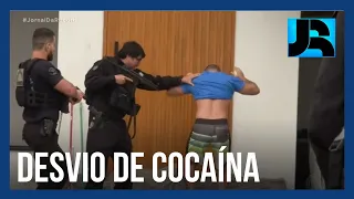 PF investiga quatro policiais civis pelo desvio de um carregamento de cocaína no Rio de Janeiro