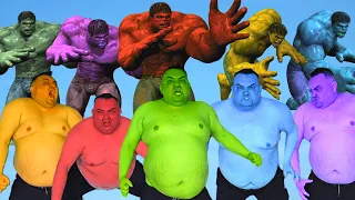 Team FatTV Hulk VS Team Hulk