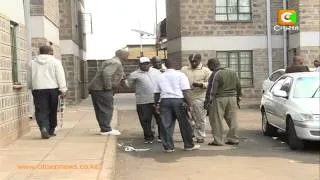 Police Engage A Suspected Criminal In A Gunfight Along Jogoo Road