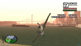 First-Person mod - GTA San Andreas - N.O.E - Airstrip mission 2 - from the Starter Save