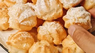 Пирожные ПРОФИТРОЛИ получатся у каждого // Profiteroles Recipe| Казакша рецепт.