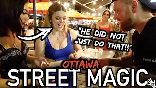 Is THIS the BEST REACTION to a Magic Trick?? - Street Magic | Ottawa, Canada