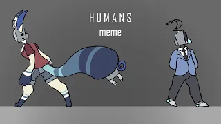 H U M A N S meme