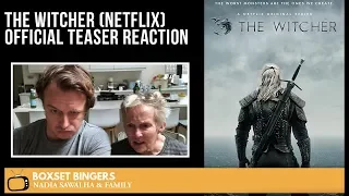 The Witcher (Official TEASER - Netflix) SDCC 2019 - Nadia Sawalha & The Boxset Bingers REACTION