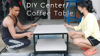 DIY Coffee Table | Tile Top/ Metal Frame | Homemade