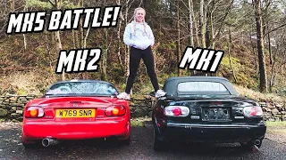 COMPARING MY MK1 MX5 & MK2 MX5 | LUCY SWAIN