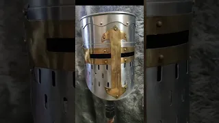 Crusader Helmet - Teutonic Templar Armor #viral #shorts