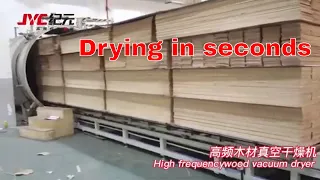 What machine is used to dry wood?-LARGE SIZE High Frequency Wood Vacuum Drying Machine