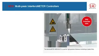 Interferometer multi peak thickness measurement