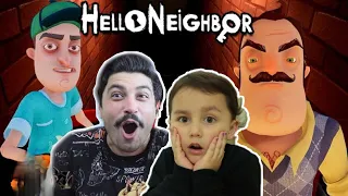 ÇATIDA GİZEMLİ ORMAN VE SİHİRLİ ŞEMSİYE! | HELLO NEIGHBOR OYNUYORUZ