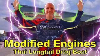 Modified Engines for Racing Longtail Boats in Thailand เรือหางยาวไทย เครื่องยนต์แข่ง