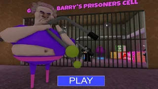 EVIL GRANDMA BARRY'S PRISON RUN! (OBBY!)