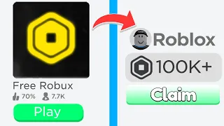THIS ROBLOX GAME GAVE ME 100,000 ROBUX! (FREE ROBUX OBBY)