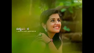 😍Malenadina hoovu nee || kannada whatsapp status video ||🥰