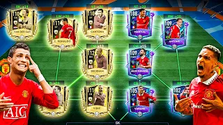 Manchester United Legends X Current Man United - Best Special Squad Builder! FIFA Mobile