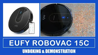 Eufy RoboVac 15C Vacuum Cleaner Unboxing & Demonstration