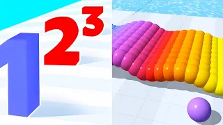 Satisfying Mobile Games 2024 - Number Master vs Canvas Run 3D / All Walkthrough Game