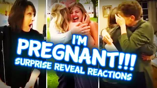 I'm Pregnant! Best & Heart warming Surprise Pregnancy Reveal Compilation!