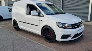 vw caddy mk4 sportline edition r 2ltr diesel modified Lowered Remapped alloys leather 150bhp