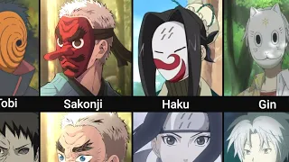 Anime Characters With And Without Mask Comparison | Part - 1|