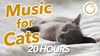 20 ЧАСОВ расслабляющей музыки для кошек - СДЕЛАНО ЭКСПЕРТОМ